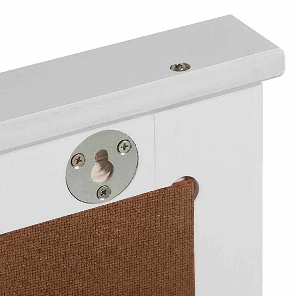 vidaXL Σετ Επίπλων Μπάνιου με συρτάρι 3 pcs Καφέ 37 x 34 x 80 εκ