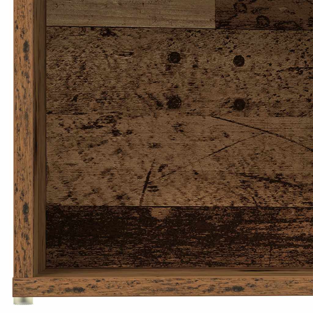 ντουλάπια βιβλίου vidaXL 3 τεμάχια παλιό ξύλο κατασκευασμένο από ξύλο