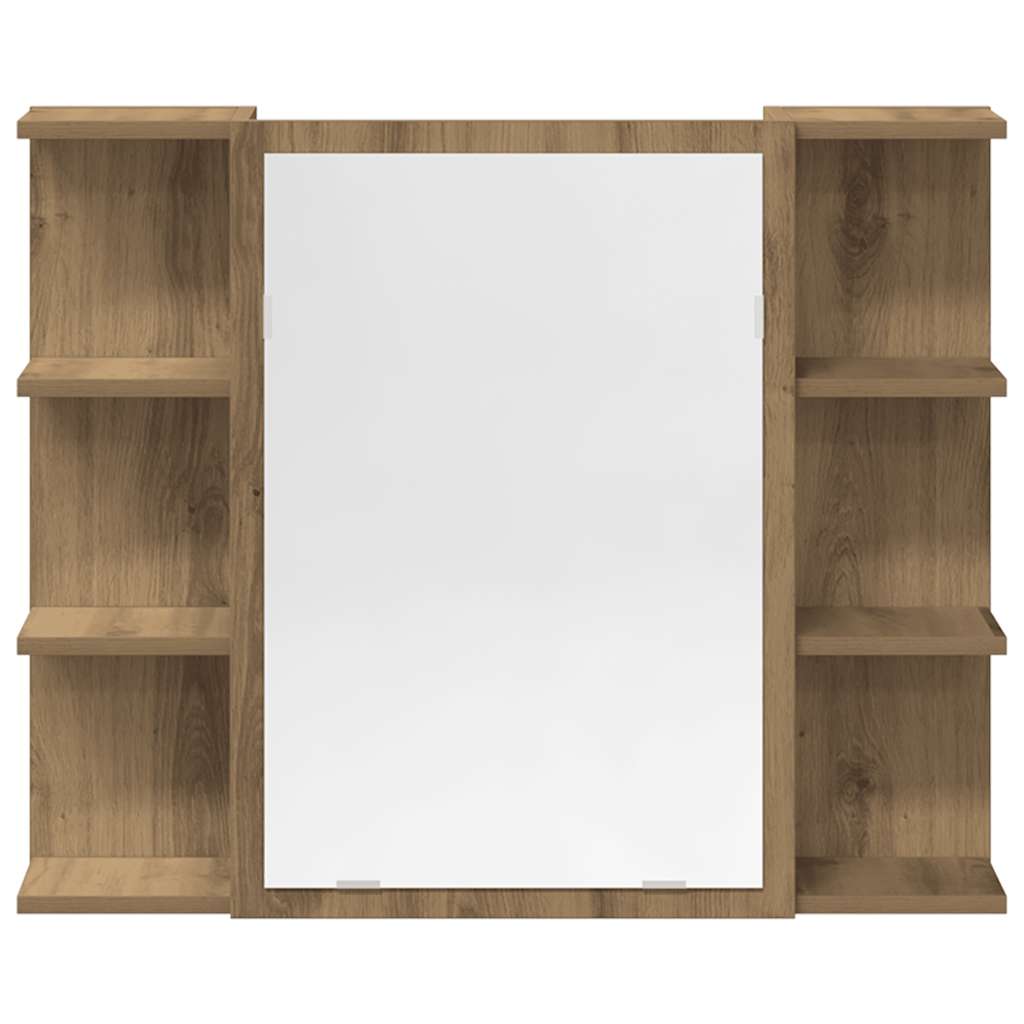 vidaXL Σετ Επίπλων Μπάνιου 3 Τεμαχίων Τεχνίτης Δρυς από Τεχν. Ξύλο