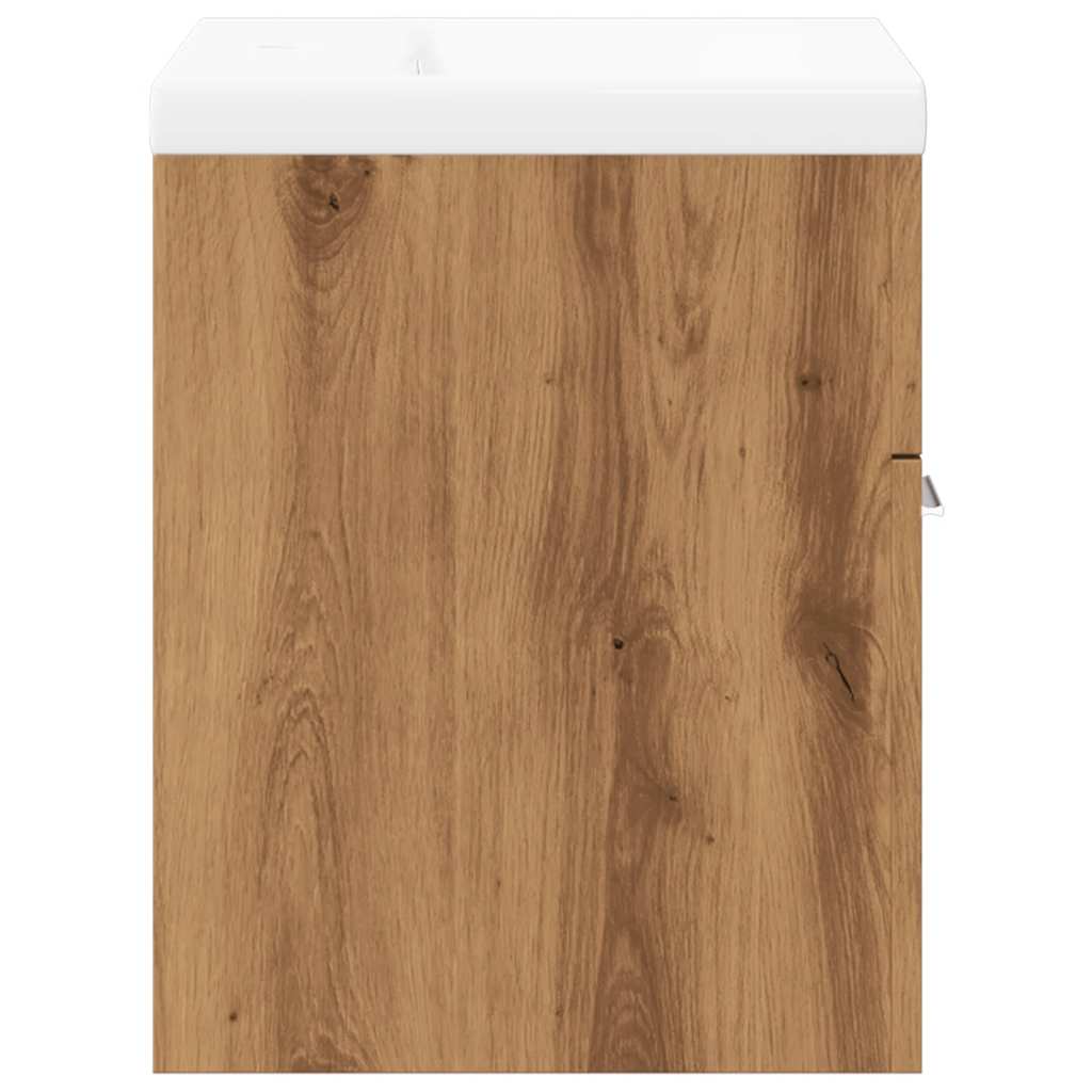 vidaXL Σετ Επίπλων Μπάνιου 2 Τεμαχίων Τεχνίτης Δρυς από Τεχν. Ξύλο