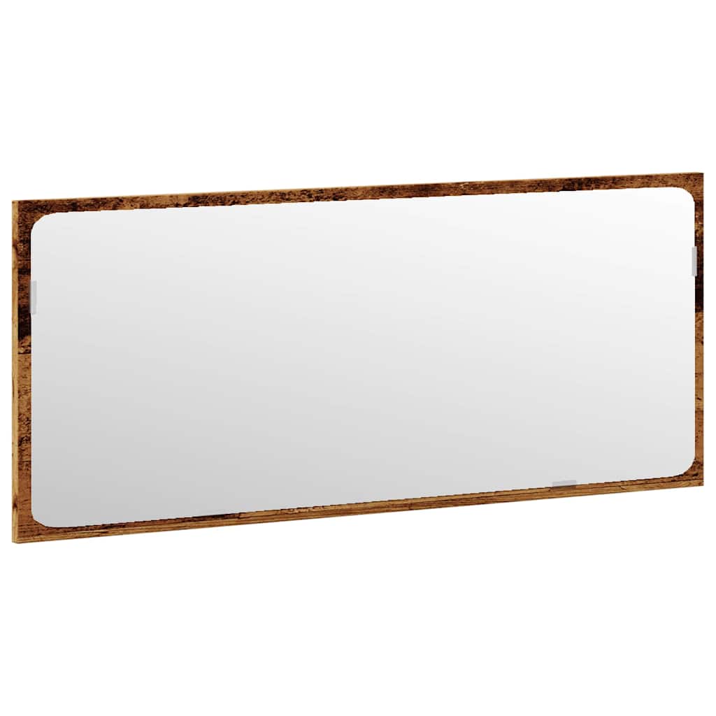 vidaXL Σετ Επίπλων Μπάνιου 4Τεμαχίων Παλιό Ξύλο από Επεξεργασμένο Ξύλο