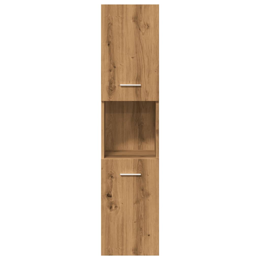 vidaXL Σετ Επίπλων Μπάνιου 5 Τεμαχίων Τεχνίτης Δρυς από Τεχν. Ξύλο