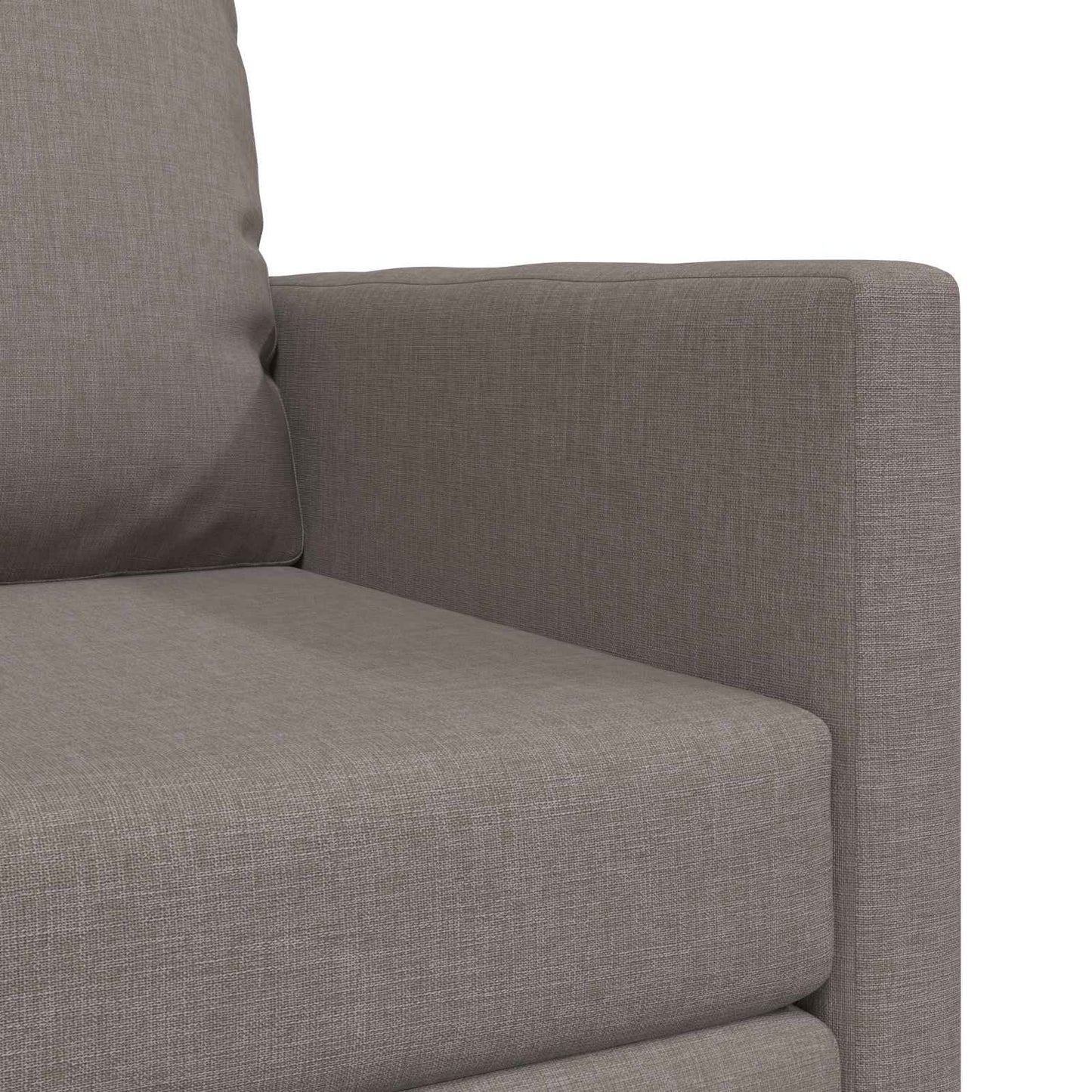 vidaXL Κρεβάτι καναπές Taupe 74 x 77 x 81 εκ. ύφασμα