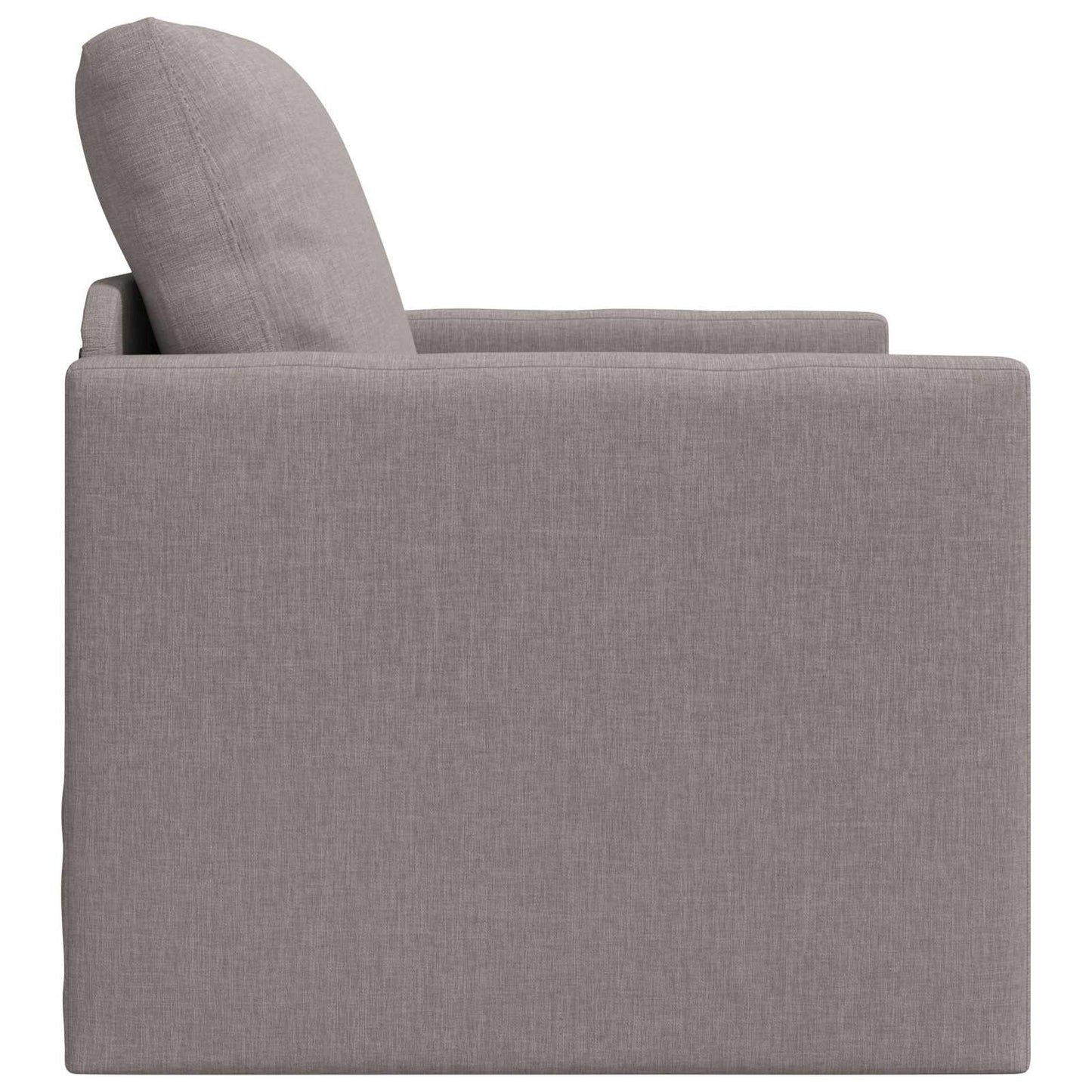 vidaXL Κρεβάτι καναπές Taupe 74 x 77 x 81 εκ. ύφασμα