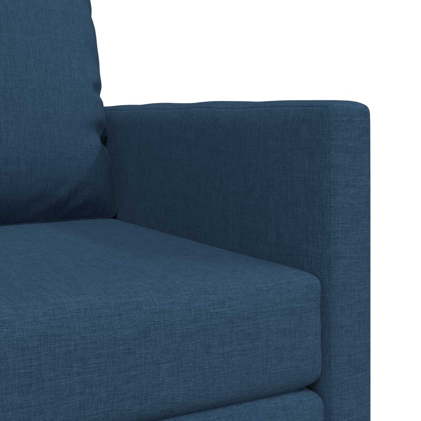 vidaXL Κρεβάτι καναπές Μπλε 74 x 77 x 81 εκ. ύφασμα
