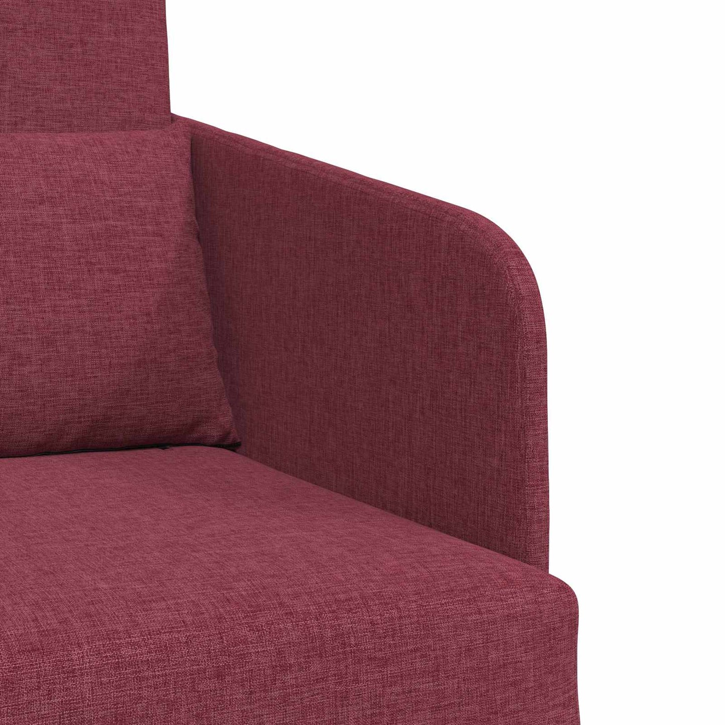 vidaXL Κρεβάτι καναπές Κόκκινο 65 x 80 x 83 εκ. ύφασμα