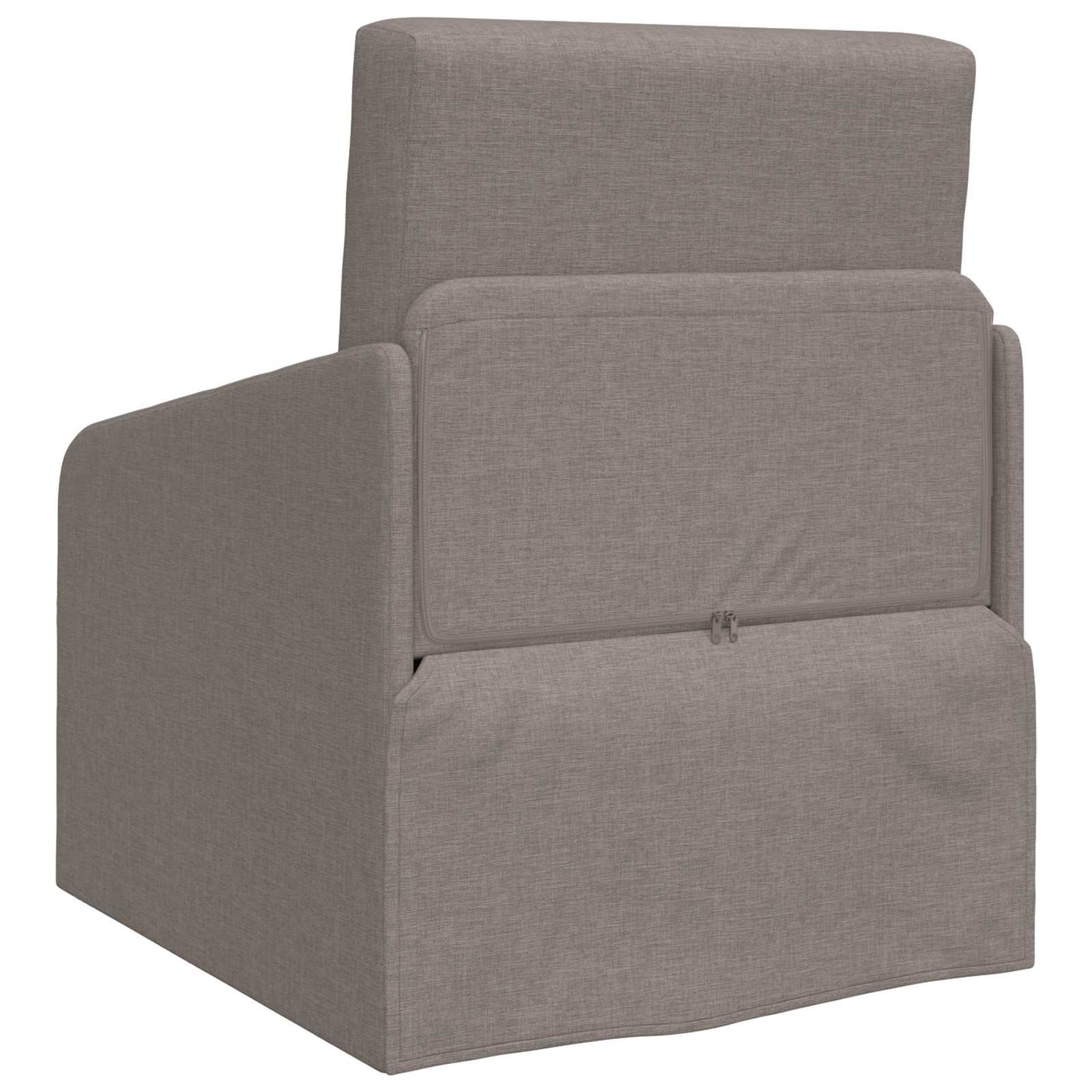 vidaXL Κρεβάτι καναπές Taupe 65 x 80 x 83 εκ. ύφασμα