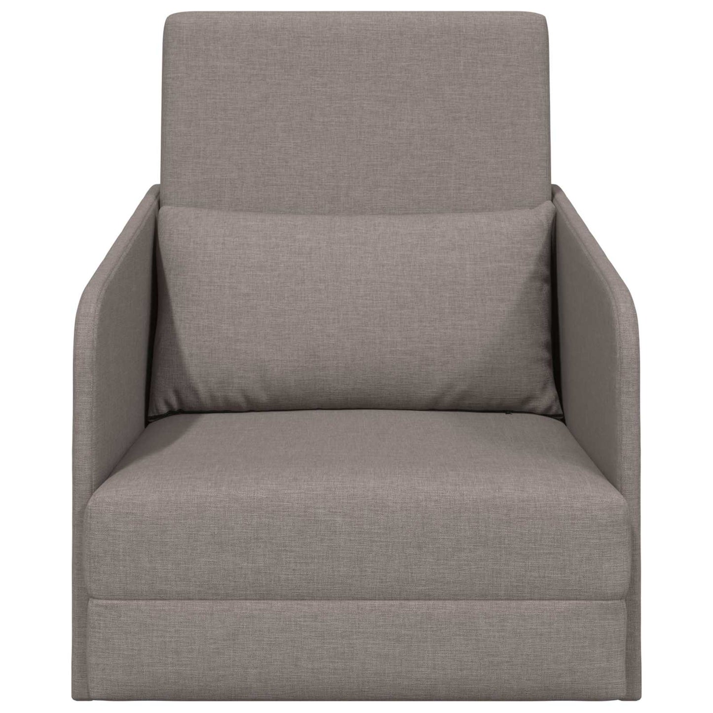 vidaXL Κρεβάτι καναπές Taupe 65 x 80 x 83 εκ. ύφασμα