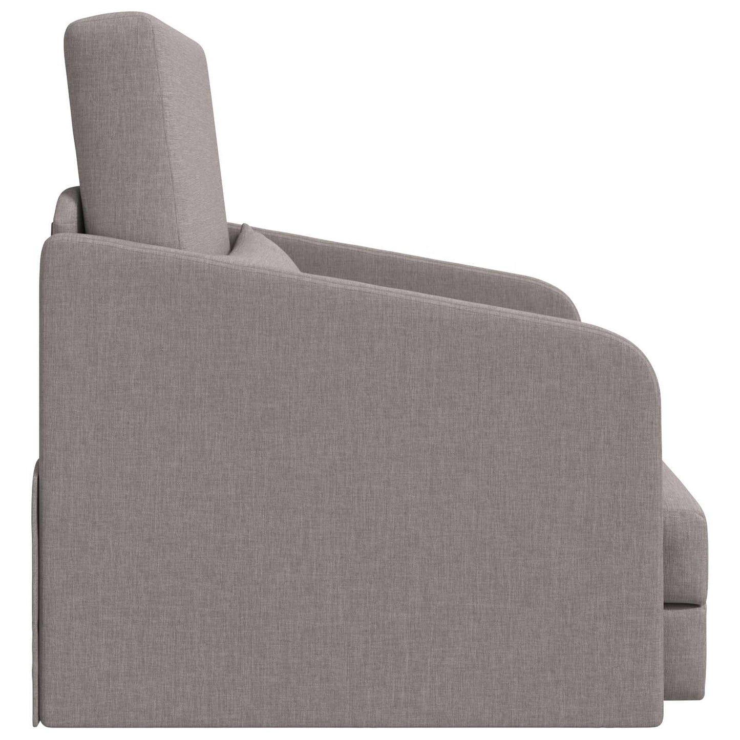 vidaXL Κρεβάτι καναπές Taupe 65 x 80 x 83 εκ. ύφασμα