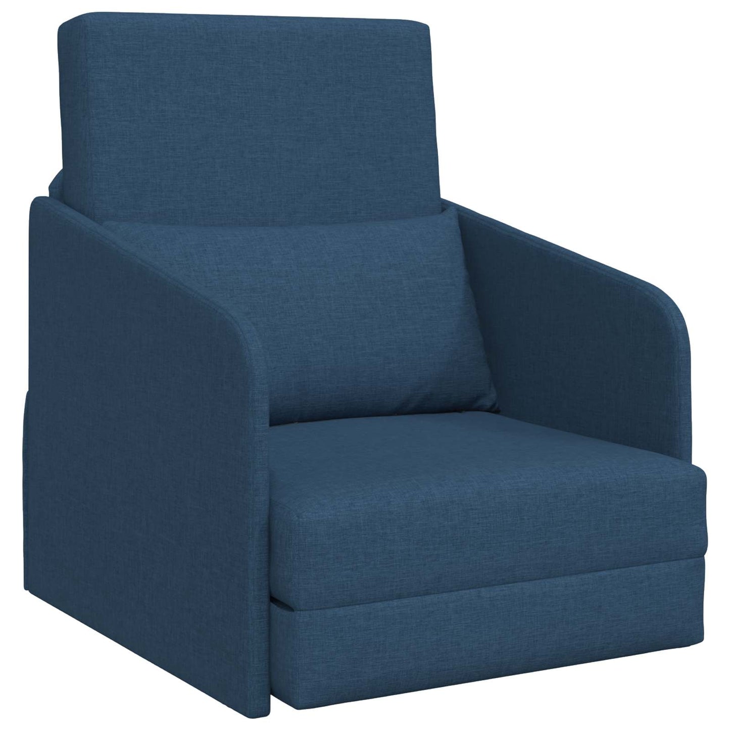 vidaXL Κρεβάτι καναπές Μπλε 65 x 80 x 83 εκ. ύφασμα