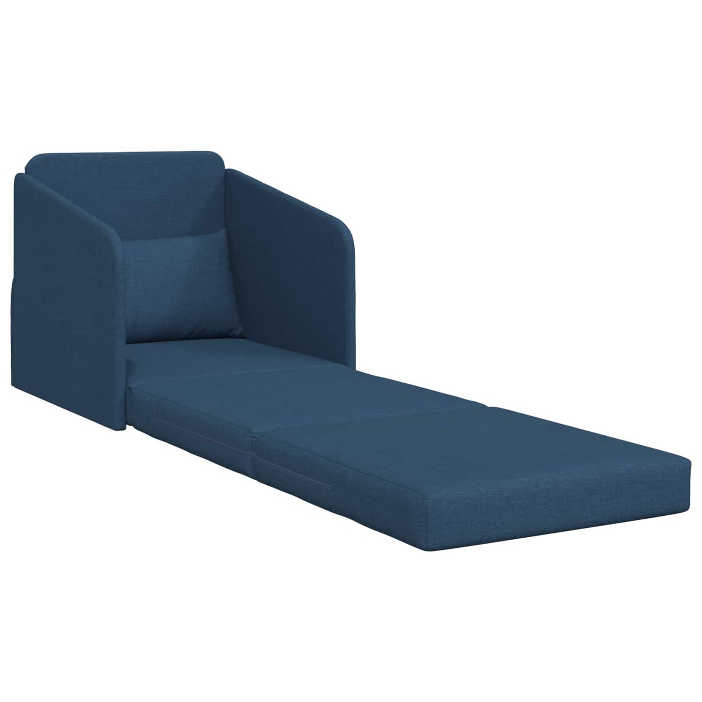 vidaXL Κρεβάτι καναπές Μπλε 65 x 80 x 83 εκ. ύφασμα