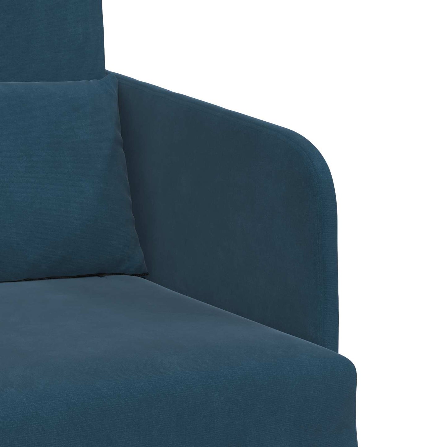 vidaXL Κρεβάτι καναπές Μπλε 65 x 80 x 83 εκ. Βελούδο