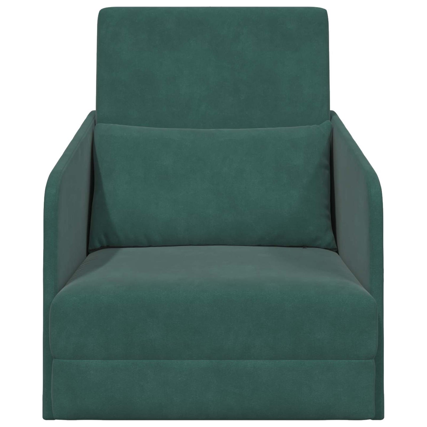 vidaXL Κρεβάτι καναπές Σκούρο Πράσινο 65 x 80 x 83 εκ. Βελούδο