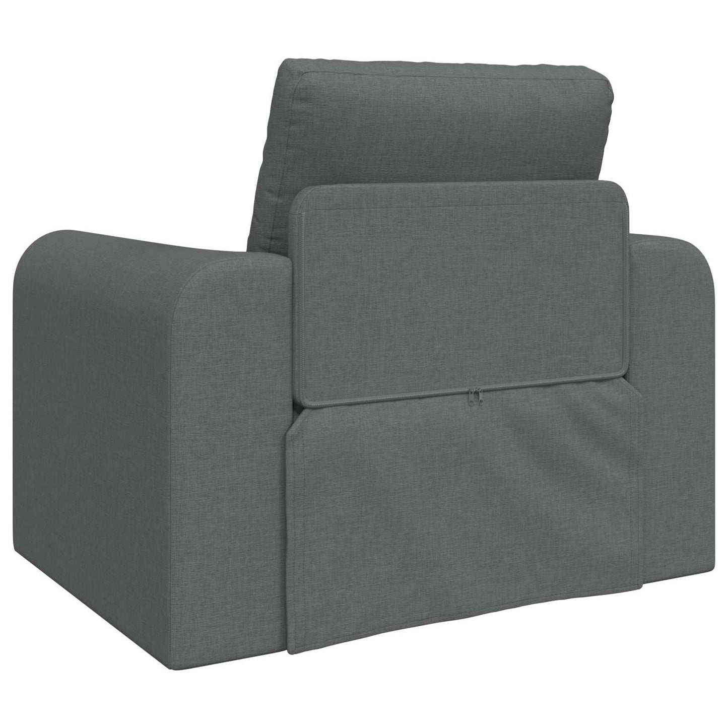 vidaXL Κρεβάτι καναπές Σκούρο Γκρι 98 x 71 x 83 εκ. ύφασμα