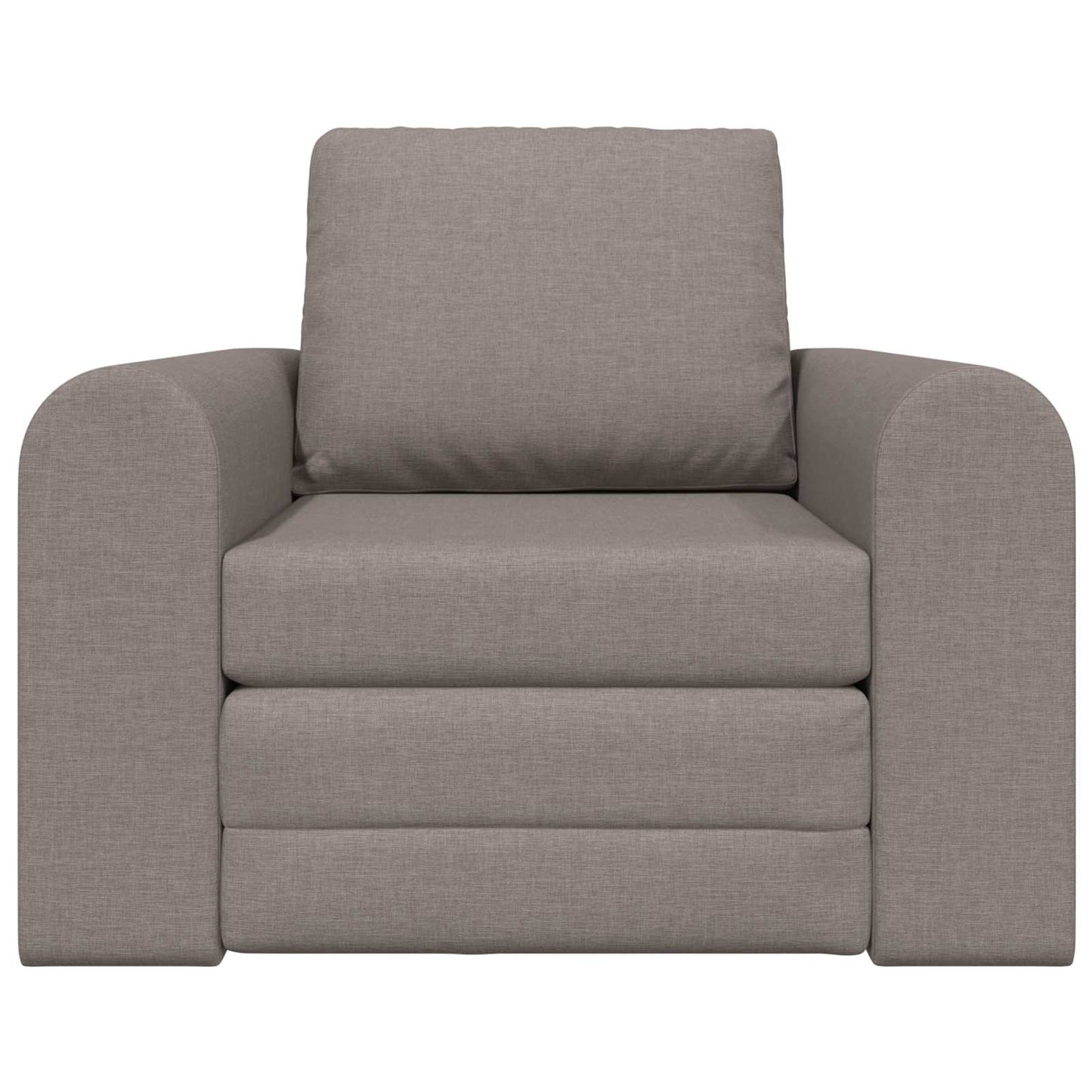 vidaXL Κρεβάτι καναπές Taupe 98 x 71 x 83 εκ. ύφασμα