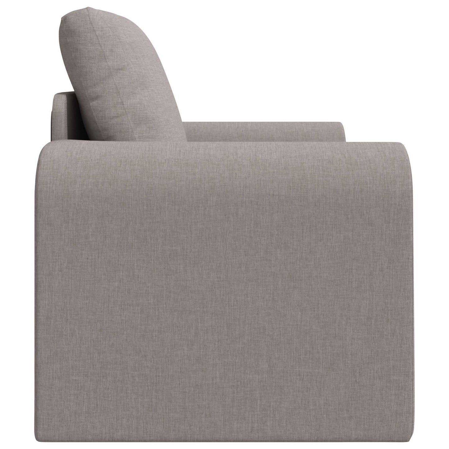 vidaXL Κρεβάτι καναπές Taupe 98 x 71 x 83 εκ. ύφασμα