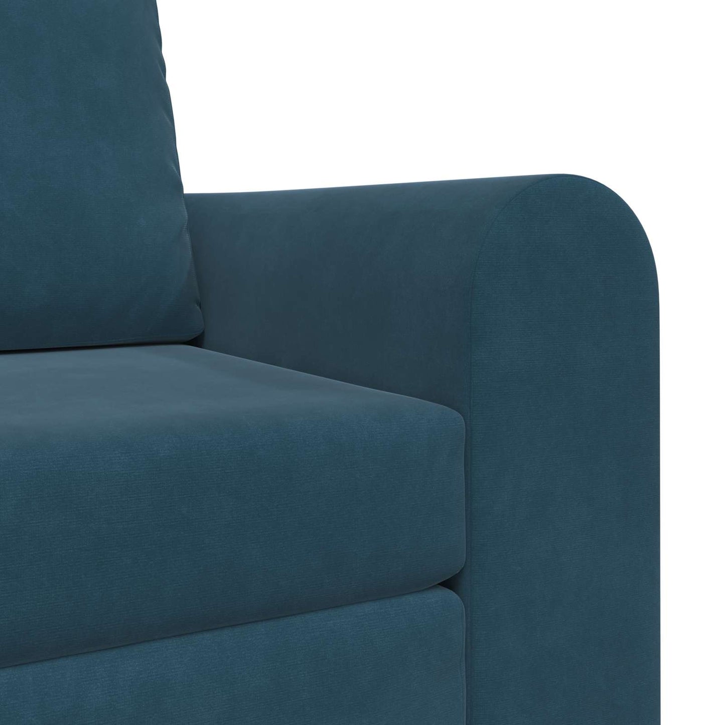 vidaXL Κρεβάτι καναπές Μπλε 98 x 71 x 83 εκ. Βελούδο
