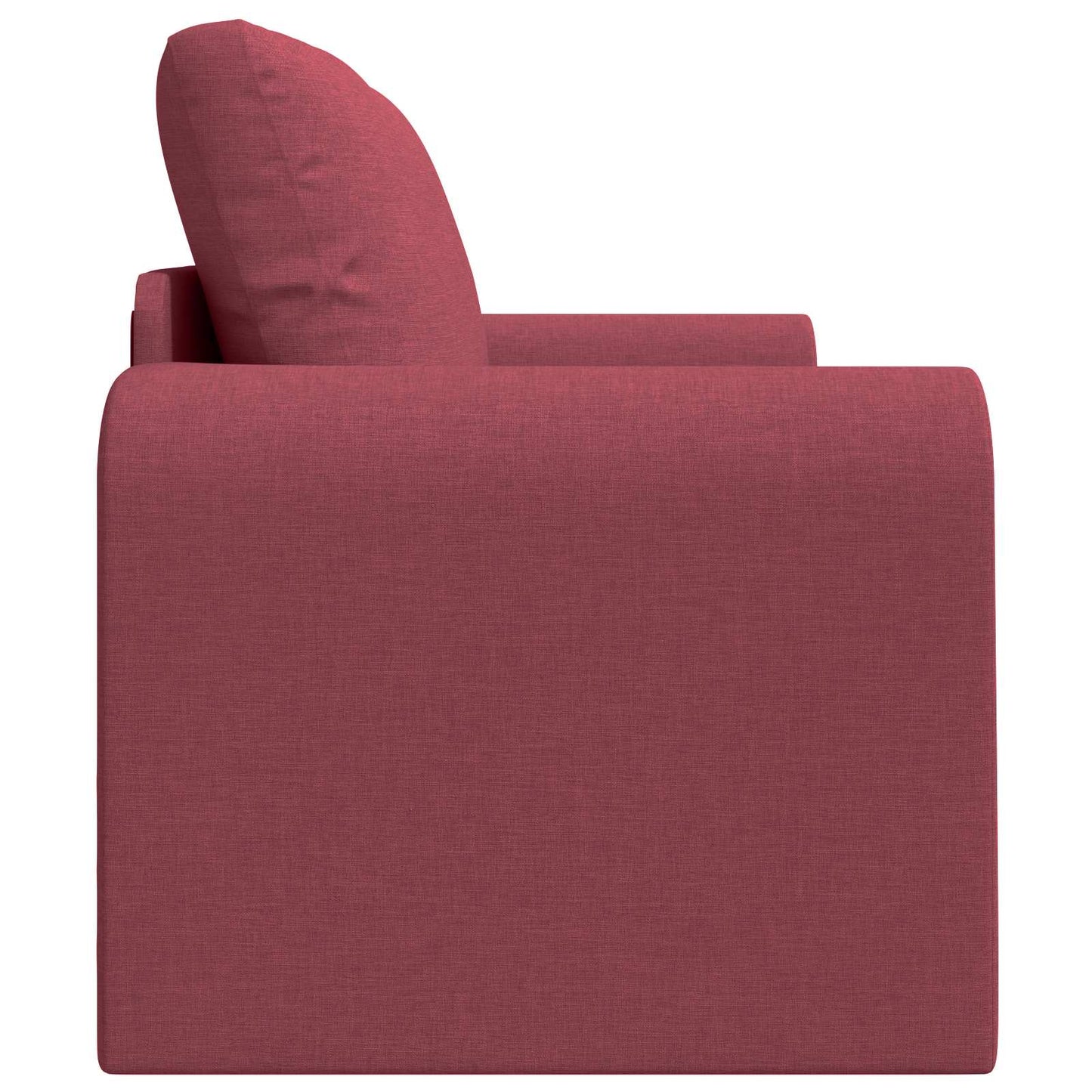 vidaXL Κρεβάτι καναπές 60cm Κόκκινο ύφασμα