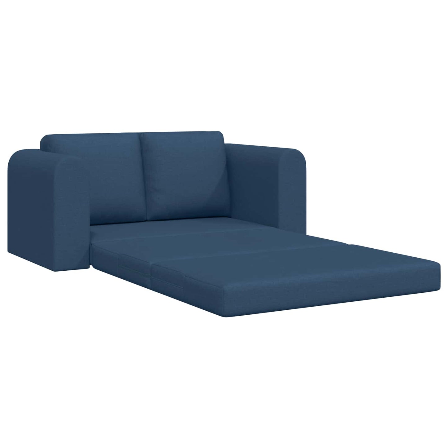 vidaXL Κρεβάτι καναπές 60cm Μπλε ύφασμα