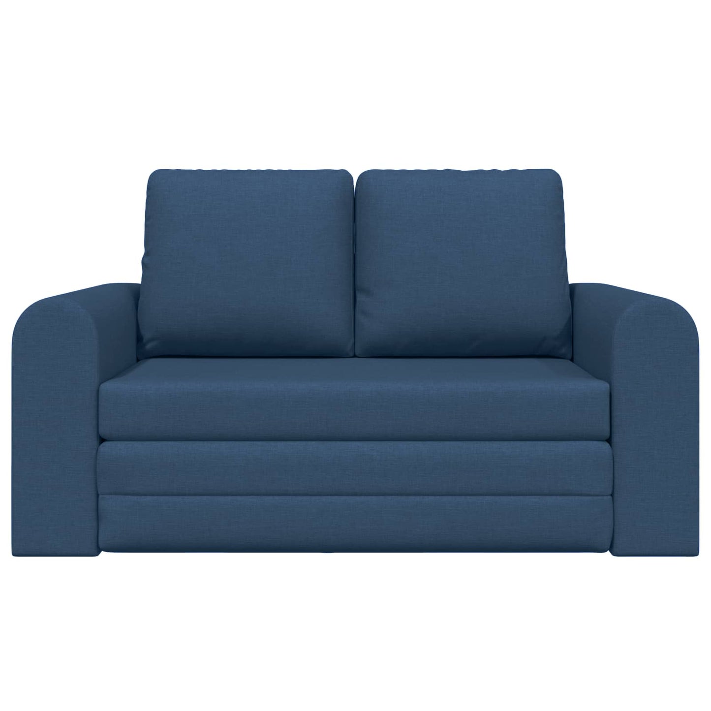 vidaXL Κρεβάτι καναπές 60cm Μπλε ύφασμα
