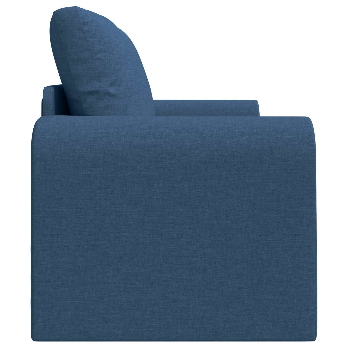 vidaXL Κρεβάτι καναπές 60cm Μπλε ύφασμα