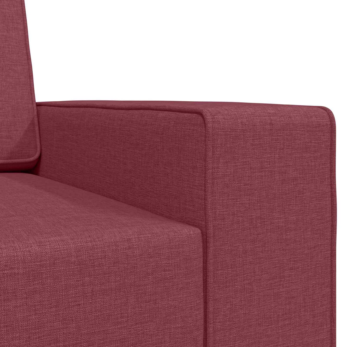vidaXL Κρεβάτι καναπές Κόκκινο 245 x 78 x 77 εκ. ύφασμα