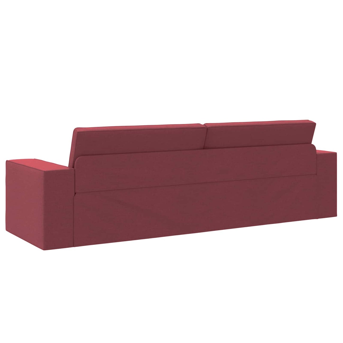 vidaXL Κρεβάτι καναπές Κόκκινο 245 x 78 x 77 εκ. ύφασμα