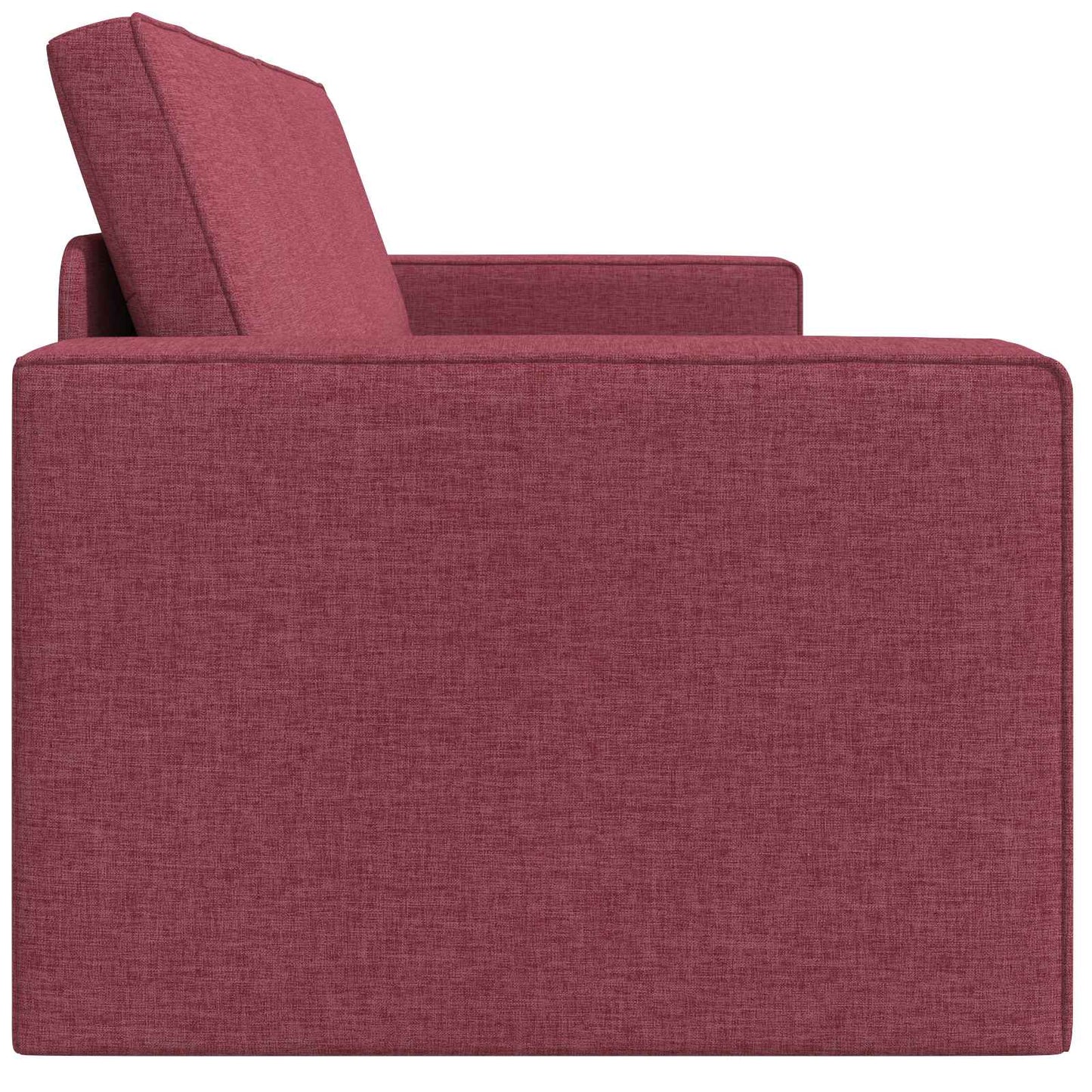vidaXL Κρεβάτι καναπές Κόκκινο 245 x 78 x 77 εκ. ύφασμα