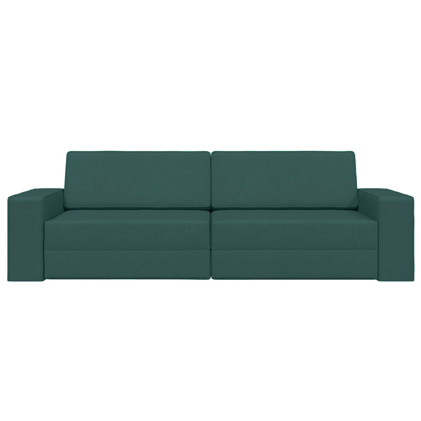 vidaXL Κρεβάτι καναπές Σκούρο Πράσινο 245 x 78 x 77 εκ. ύφασμα