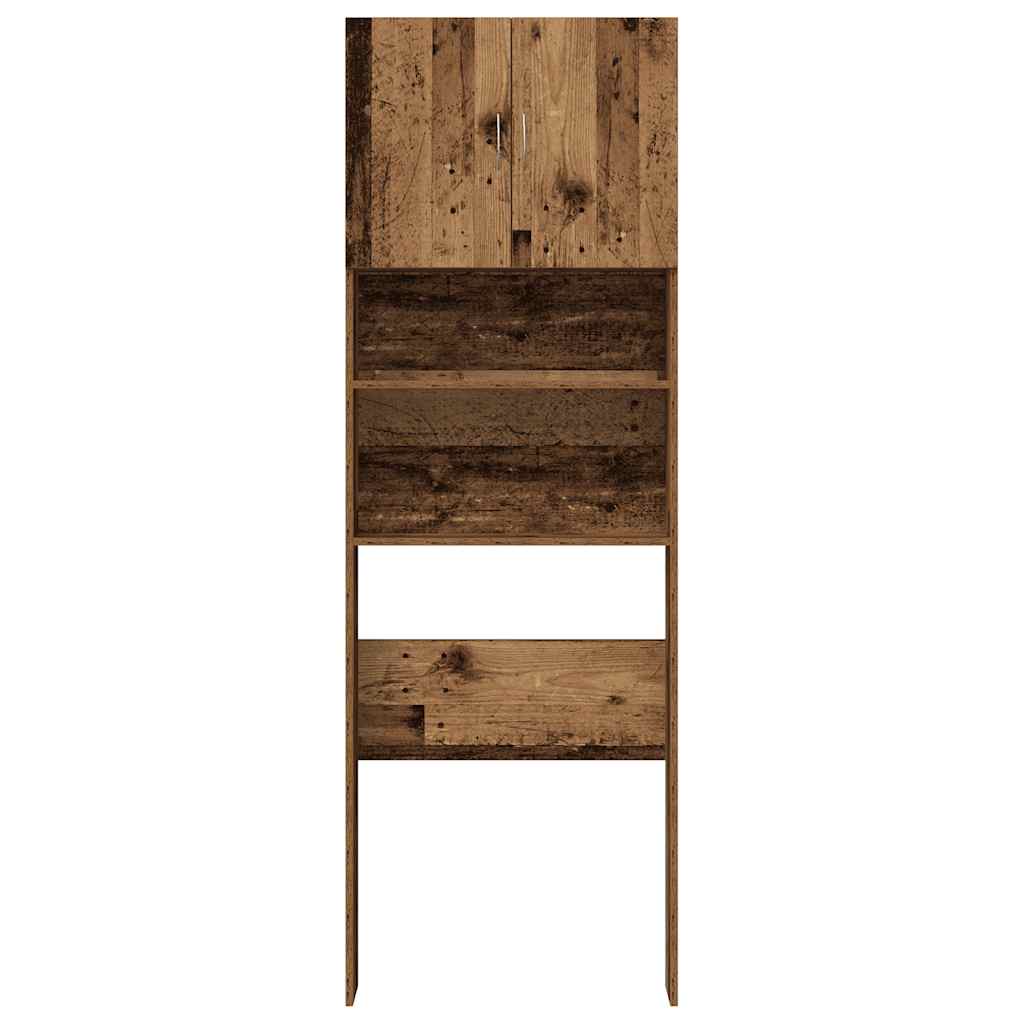 vidaXL Ντουλάπι πλυντηρίου ρούχων Παλιό ξύλο Κατασκευασμένο ξύλο