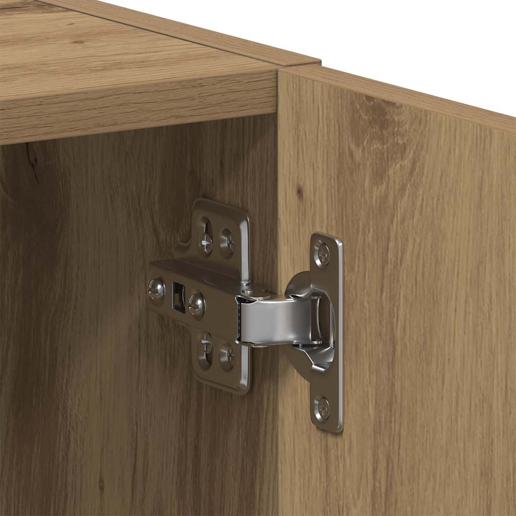 vidaXL Ντουλάπι πλυντηρίου ρούχων Artisan Oak Κατασκευασμένο ξύλο