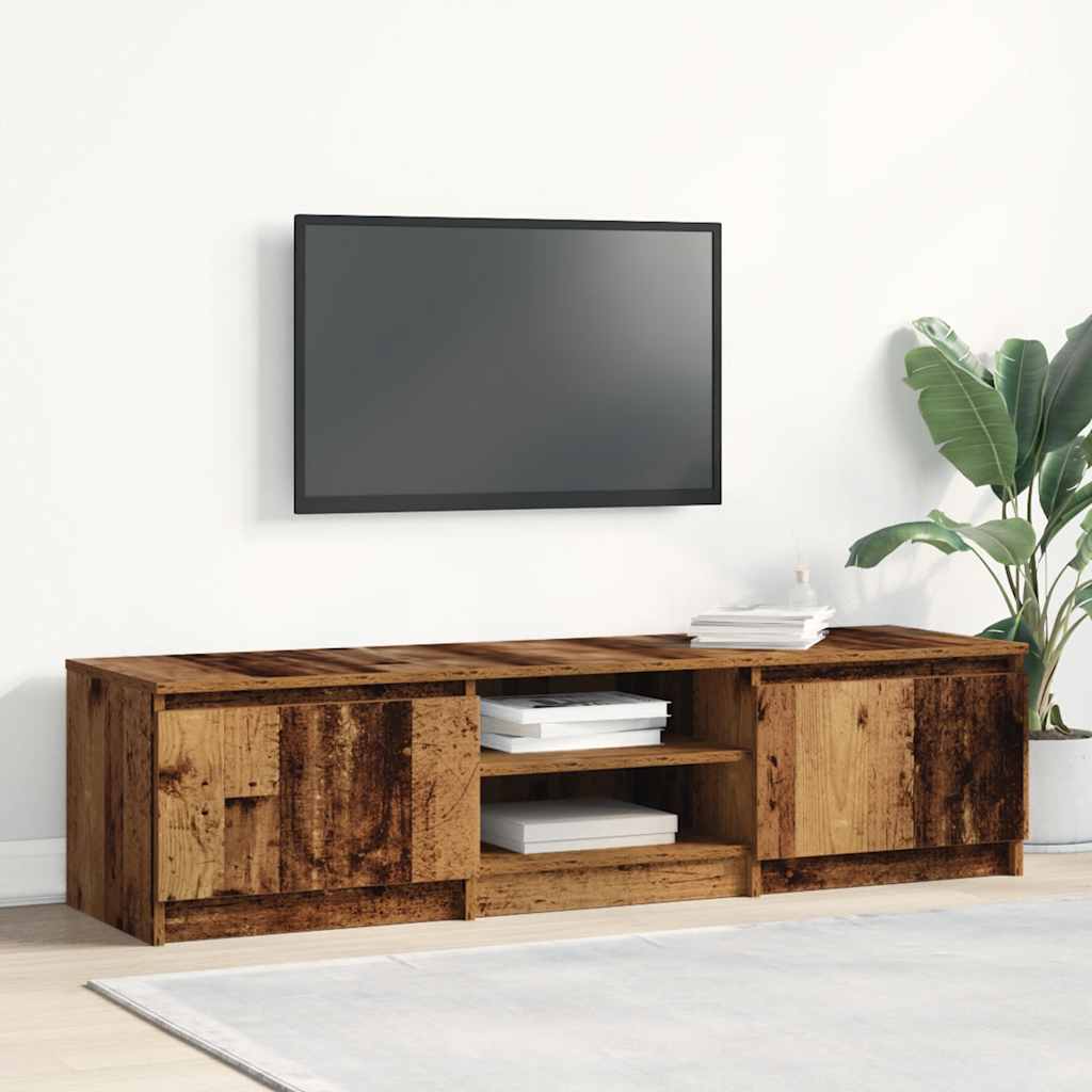 vidaXL Έπιπλο Τηλεόρασης από Παλιό Ξύλο 140x40x36 εκ. από Τεχνητό Ξύλο