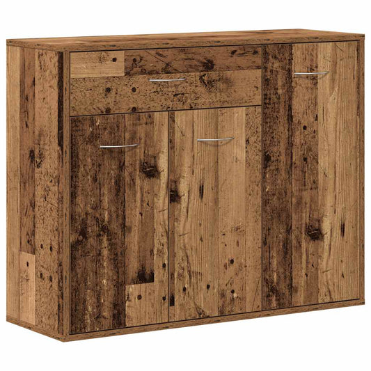 vidaXL Sideboard Παλιό ξύλο 88x30x70 cm Ξύλο μηχανής