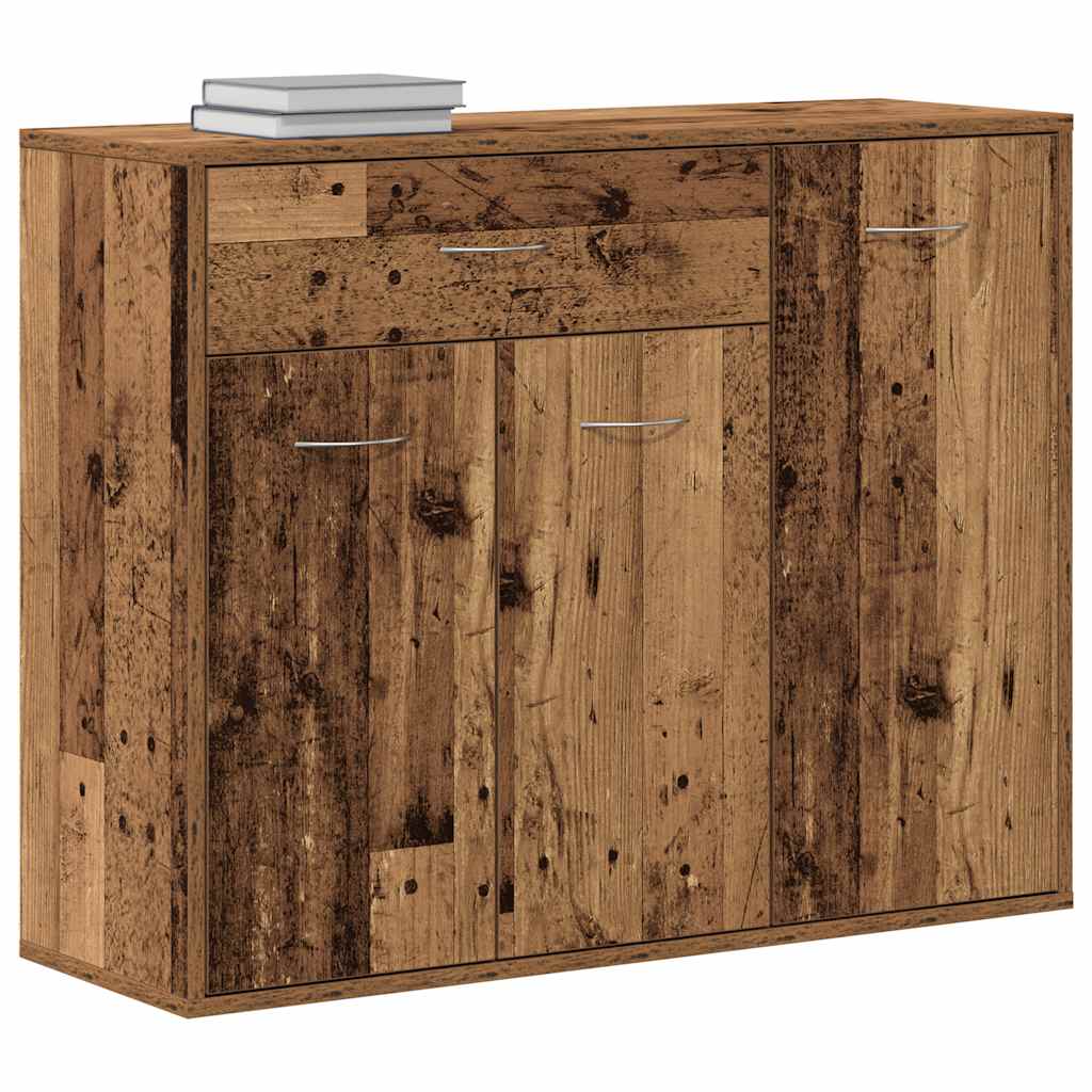 vidaXL Sideboard Παλιό ξύλο 88x30x70 cm Ξύλο μηχανής