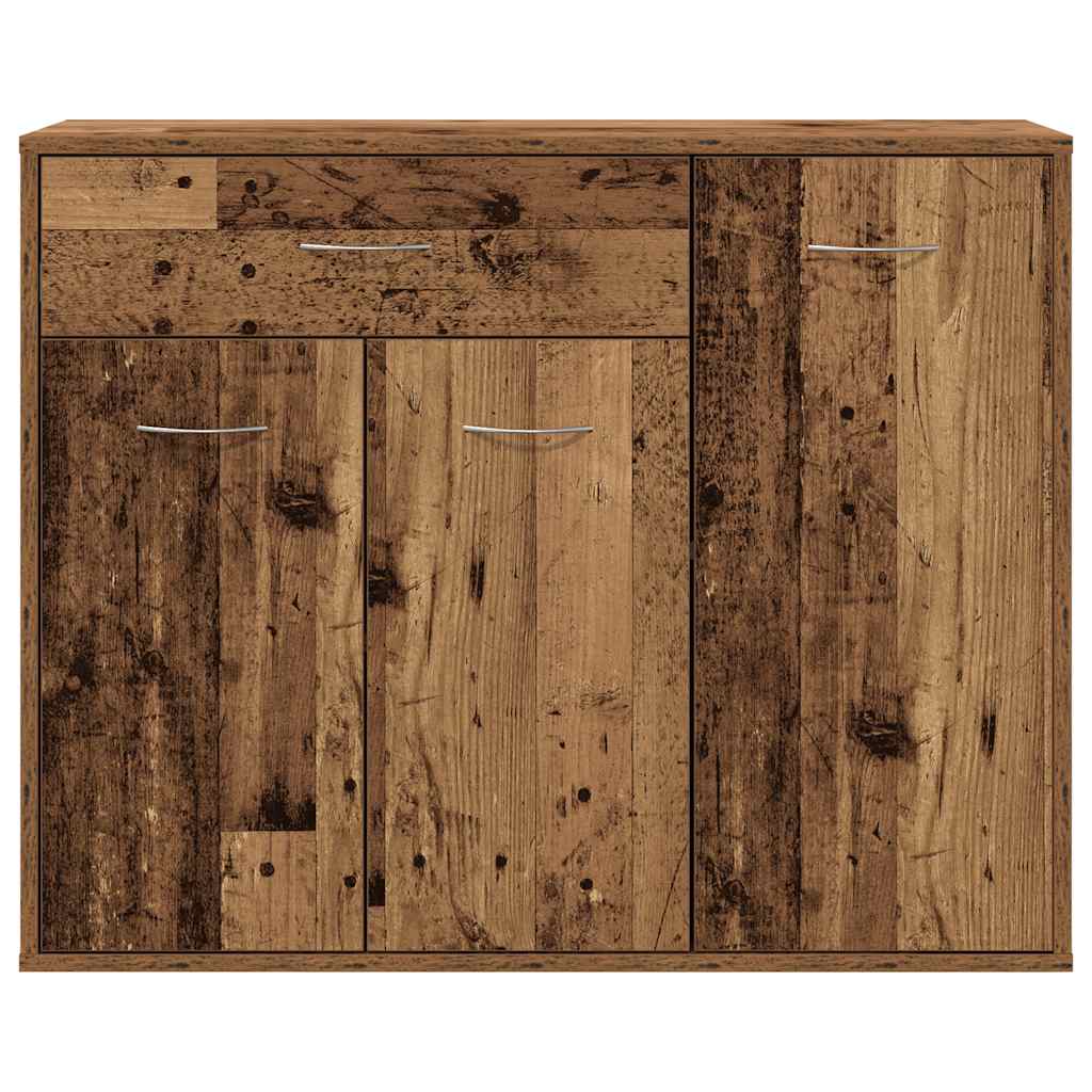 vidaXL Sideboard Παλιό ξύλο 88x30x70 cm Ξύλο μηχανής