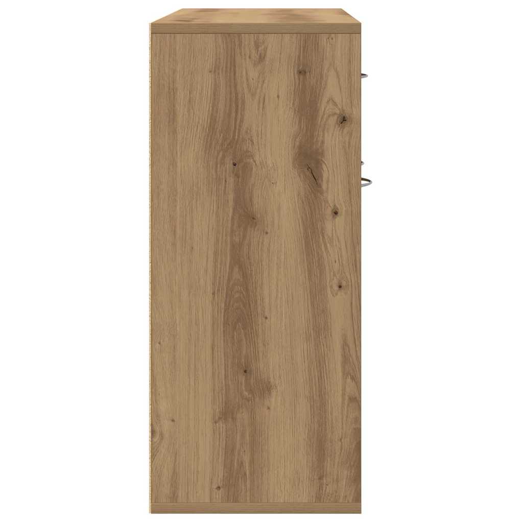 vidaXL Ντουλάπι τεχνίτης Δρυς 88x30x70 εκ. από Επεξεργασμένο Ξύλο