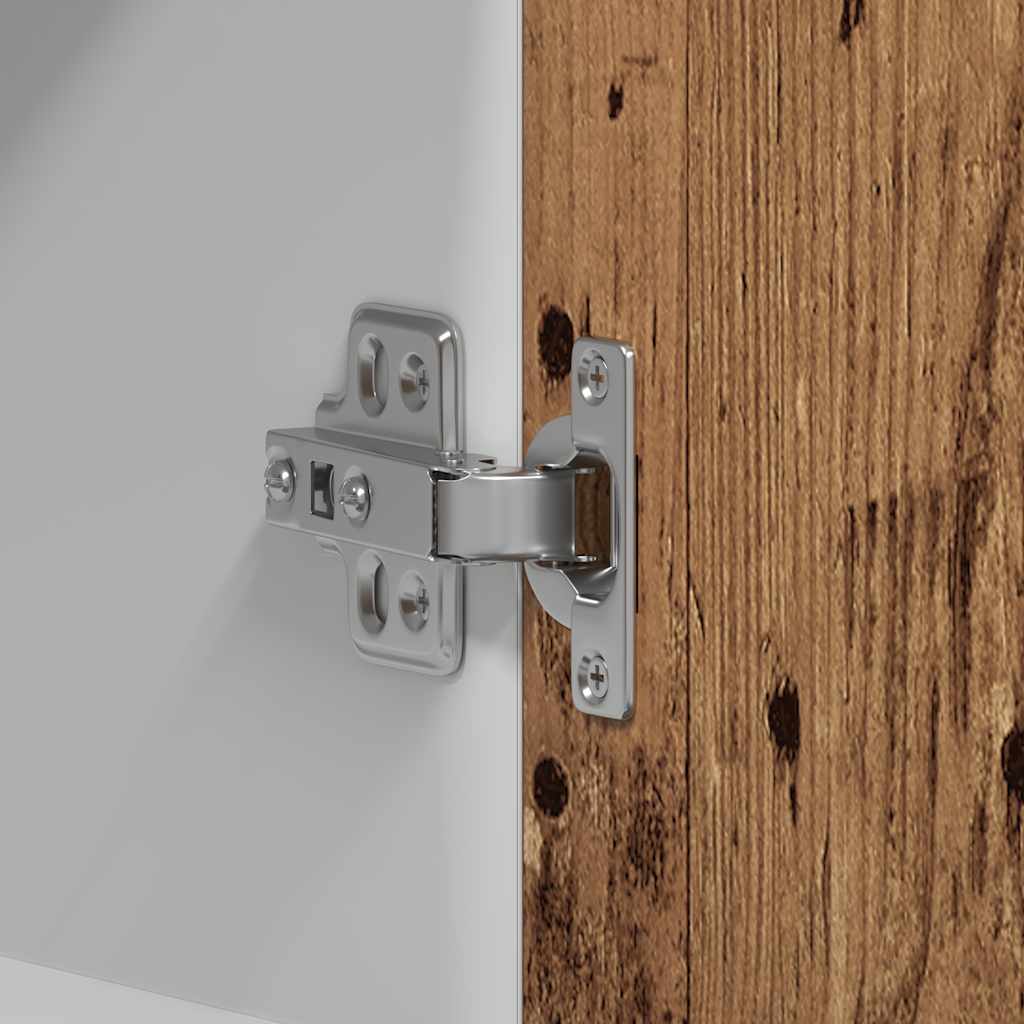 vidaXL ντουλάπι τοίχου κουζίνας Lyon παλιό ξύλο κατασκευασμένο ξύλο