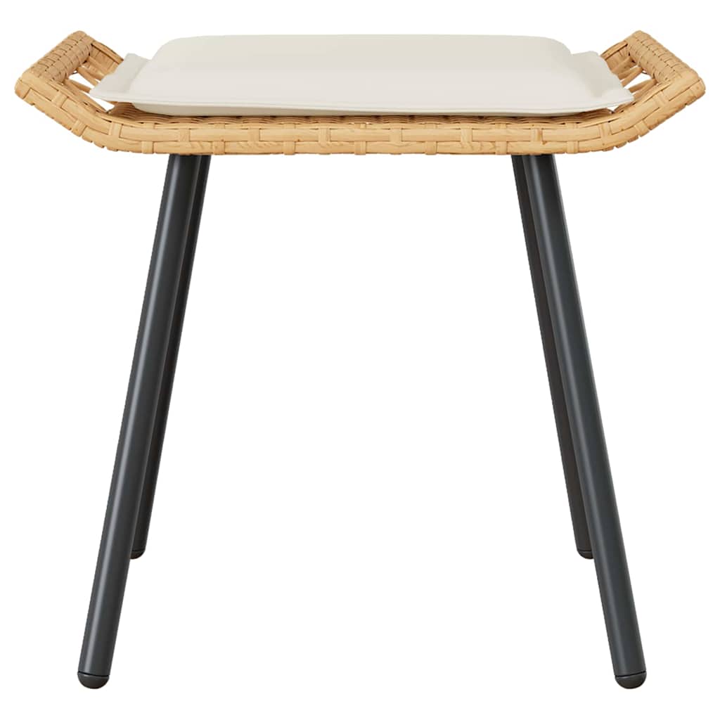 vidaXL Σετ Καναπέ Κήπου 4 pcs Φυσικό συνθετικό ρατάν