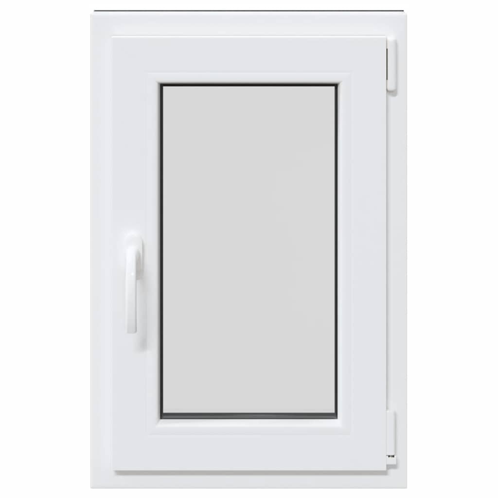 vidaXL Παράθυρο Υπογείου "RISOR" 50x75 εκ. Ανακλινόμενο & Περιστρεφόμενο DIN Δεξί Ανθρακί