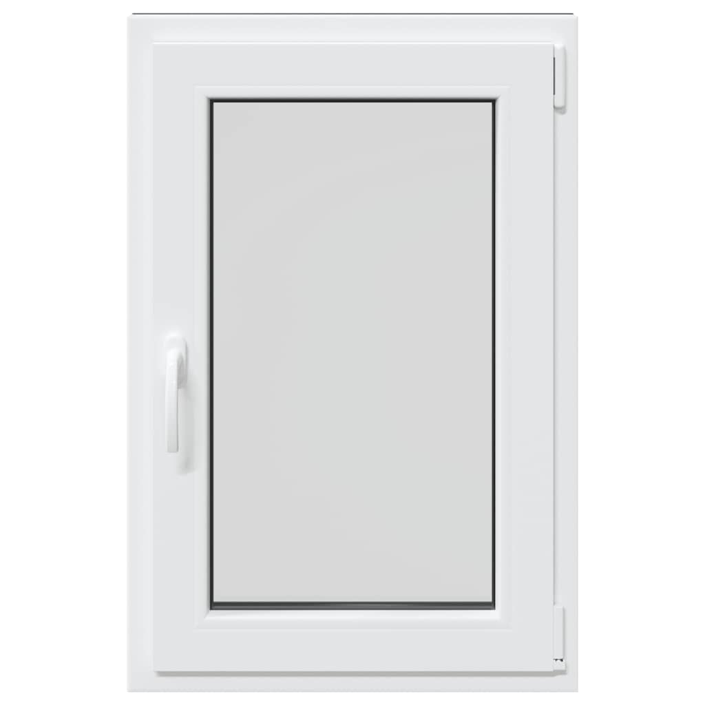 vidaXL Παράθυρο Υπογείου "RISOR" 60x100 εκ. Ανακλινόμενο & Περιστρεφόμενο DIN Δεξί Ανθρακί