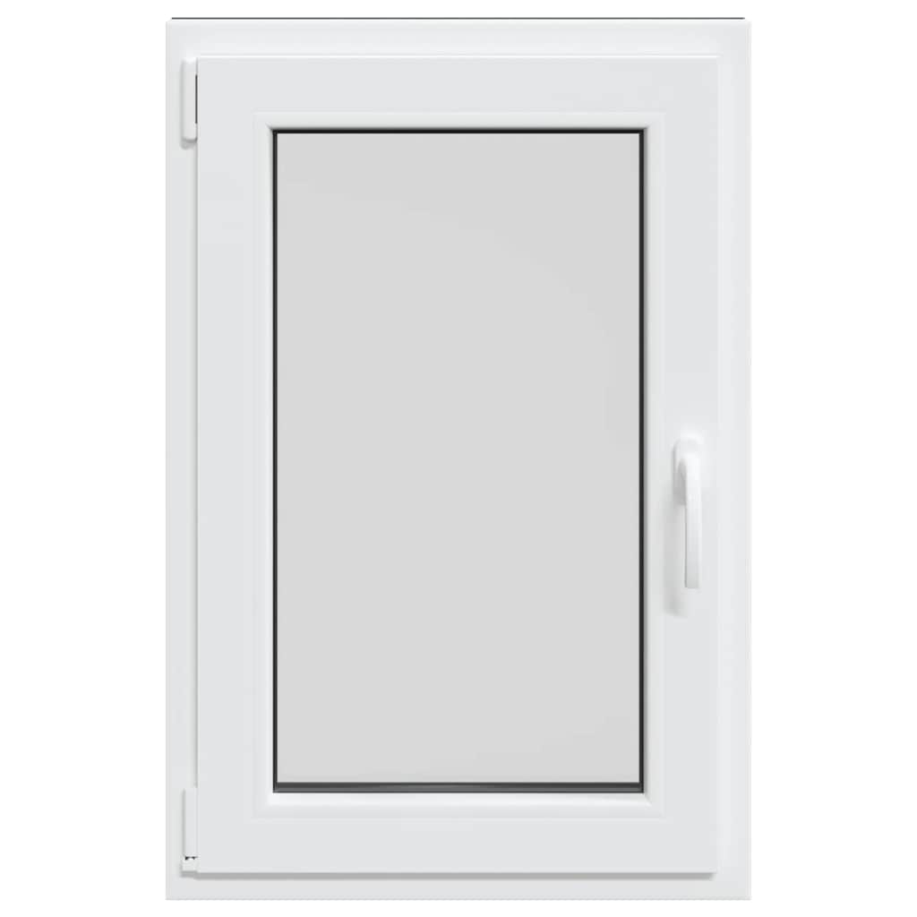 vidaXL Παράθυρο Υπογείου "RISOR" 60x100 εκ. Ανακλινόμενο & Περιστρεφόμενο DIN Αριστερό Ανθρακί