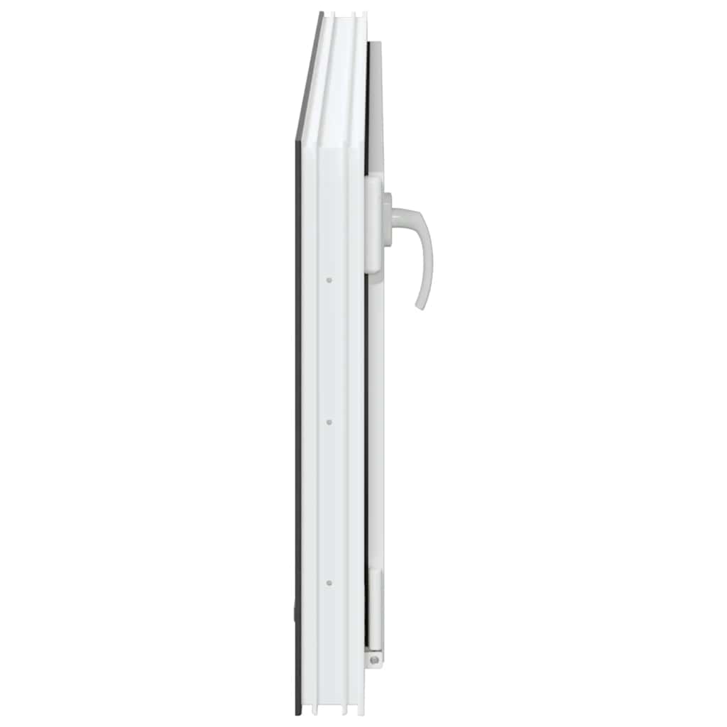 vidaXL Παράθυρο Υπογείου "RISOR" 100x50 εκ. Ανακλινόμενο & Περιστρεφόμενο DIN Αριστερό Ανθρακί