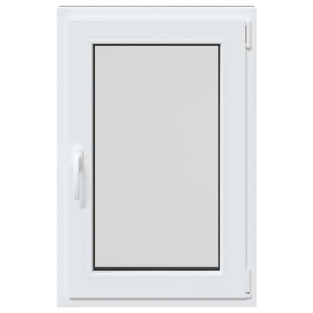 vidaXL Παράθυρο Υπογείου "RISOR" 60x100 εκ. Ανακλινόμενο & Περιστρεφόμενο DIN Δεξί Ανθρακί