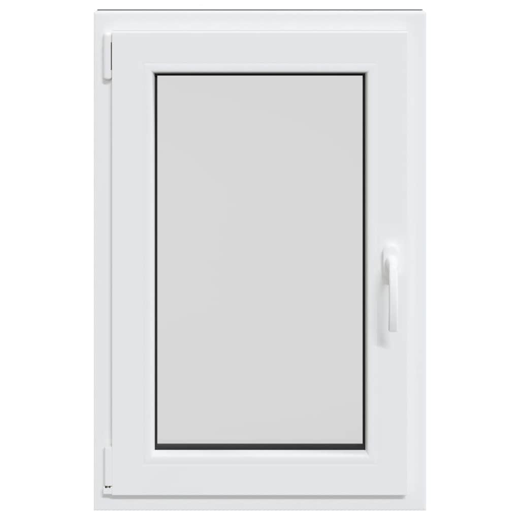 vidaXL Παράθυρο Υπογείου "RISOR" 60x100 εκ. Ανακλινόμενο & Περιστρεφόμενο DIN Αριστερό Ανθρακί