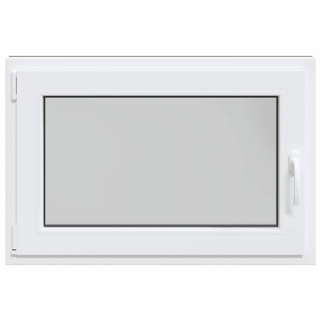 vidaXL Παράθυρο Υπογείου "RISOR" 90x50 εκ. Ανακλινόμενο & Περιστρεφόμενο DIN Αριστερό Ανθρακί