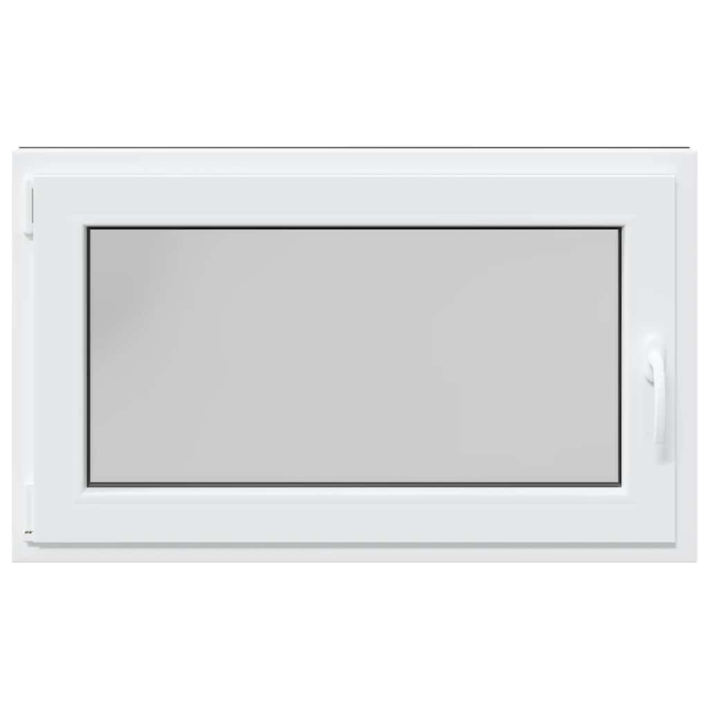 vidaXL Παράθυρο Υπογείου "RISOR" 100x70 εκ. Ανακλινόμενο & Περιστρεφόμενο DIN Αριστερό Ανθρακί