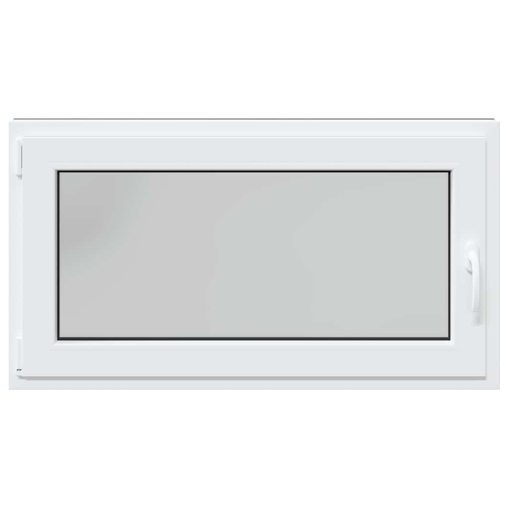 vidaXL Παράθυρο Υπογείου "RISOR" 110x70 εκ. Ανακλινόμενο & Περιστρεφόμενο DIN Αριστερό Ανθρακί