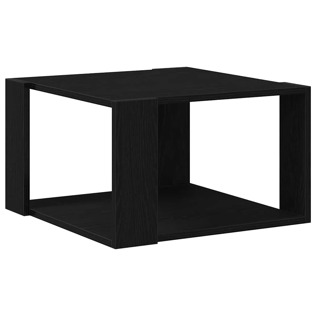 vidaXL Τραπεζάκι σαλονιού Μαύρη Οξυά 85 x 55 x 31 cm