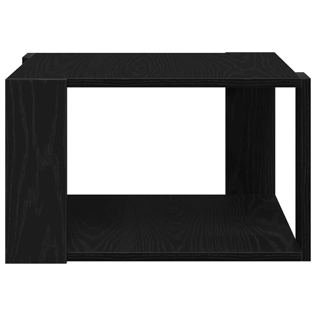 vidaXL Τραπεζάκι σαλονιού Μαύρη Οξυά 85 x 55 x 31 cm