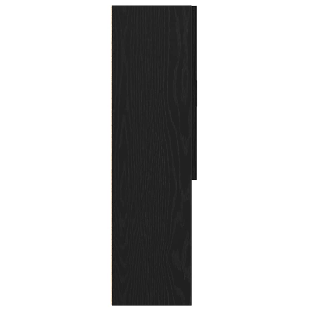 vidaXL Ντουλάπι Πλυντηρίου Μαύρη Δρυς 70,5 x 25,5 x 90 εκ.